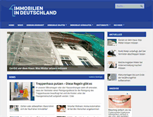 Tablet Screenshot of immobilien-in-deutschland.net
